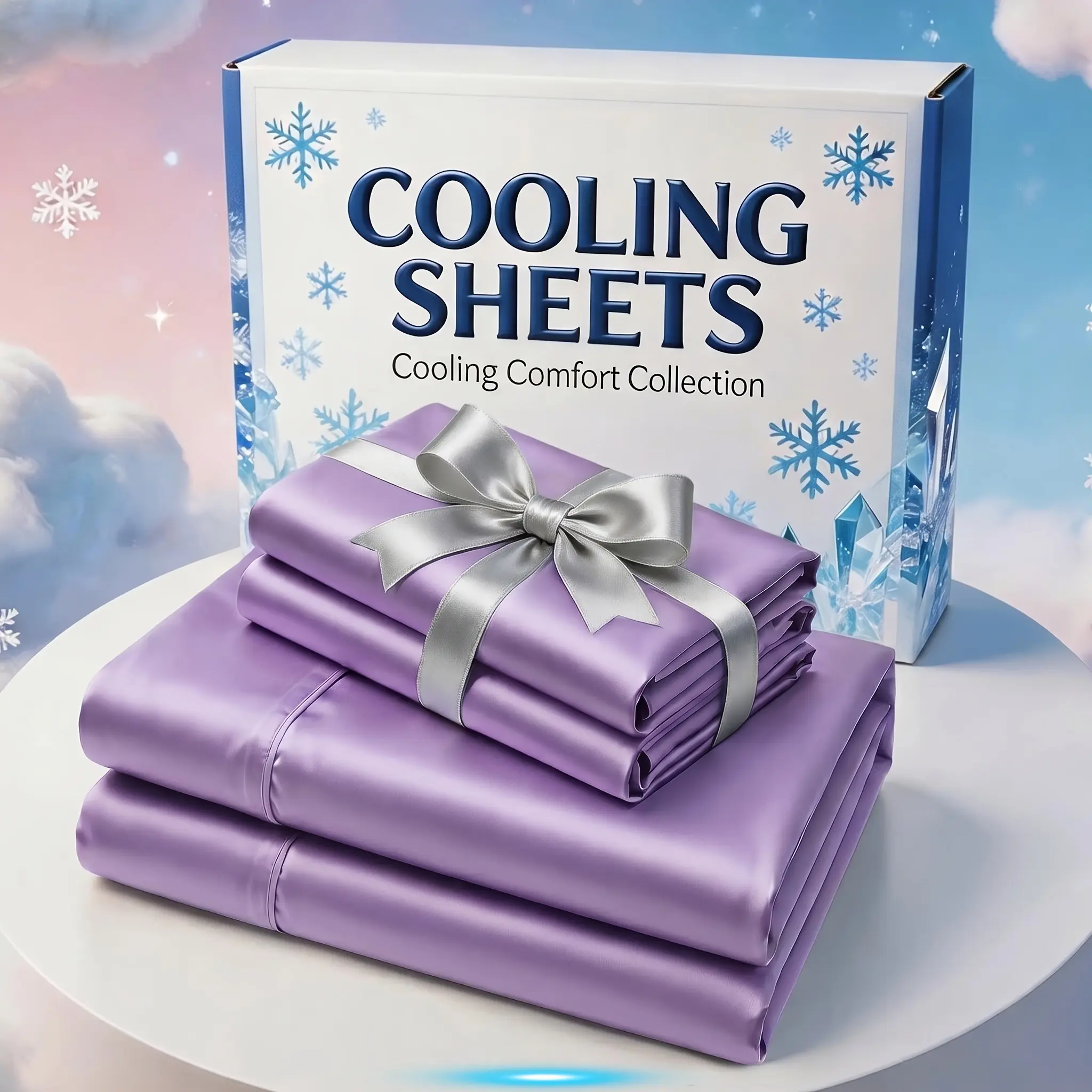 Extra-deep pocket bamboo fiber sheet set - Breathable and cool sheets - Luxurious sheet set - Soft, wrinkle-resistant and comfortable - Easy to care for and hypoallergenic, suitable for children's rooms and master bedrooms