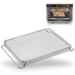 for Ninja Foodi Replacement Air Fryer Oven Basket,  Replacement Baking Trays for NINJA DT201 DT251 Foodi Digital Air Fryer Oven, Mesh Basket, Ideal Accessories for Frying and Dehydrating