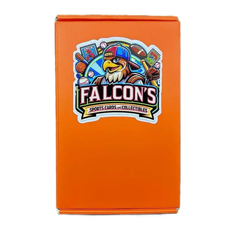 (1) Orange Falcon Box - Personal - Sports Cards