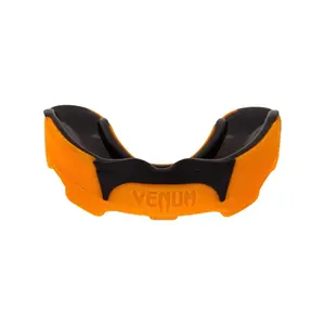 Venum Predator Mouthguard- Black/Orange - Lightweight Design, Comfortable Fit, Suitable for Various Uses