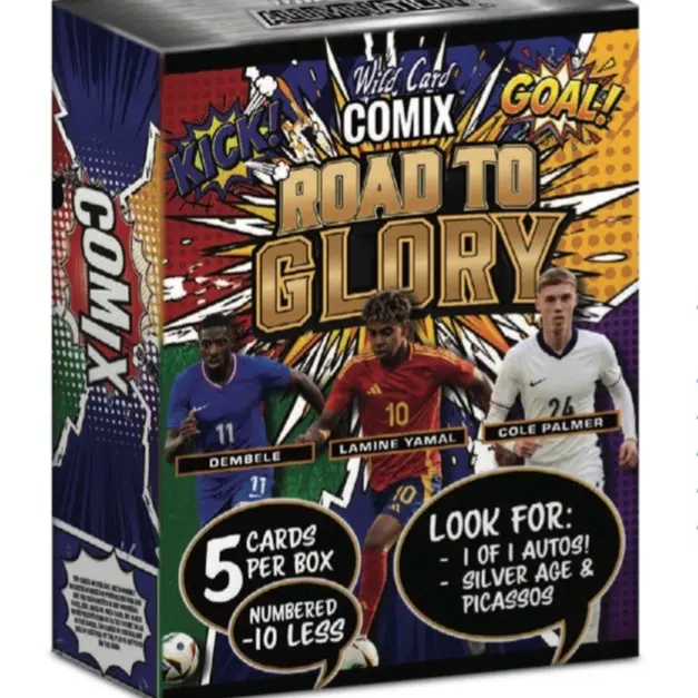 Wild Card Comix Soccer Road to Glory 2026