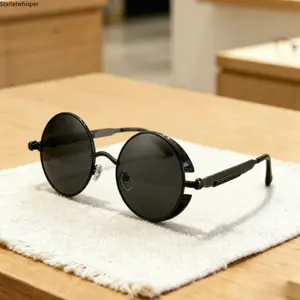 Men's Half-Frame Business Reading Glasses, Anti-Blue Light Anti-Fatigue Metal Frame Eyewear, Comfortable Presbyopic Glasses +1.0 to +4.0 for Office Work & Daily Reading