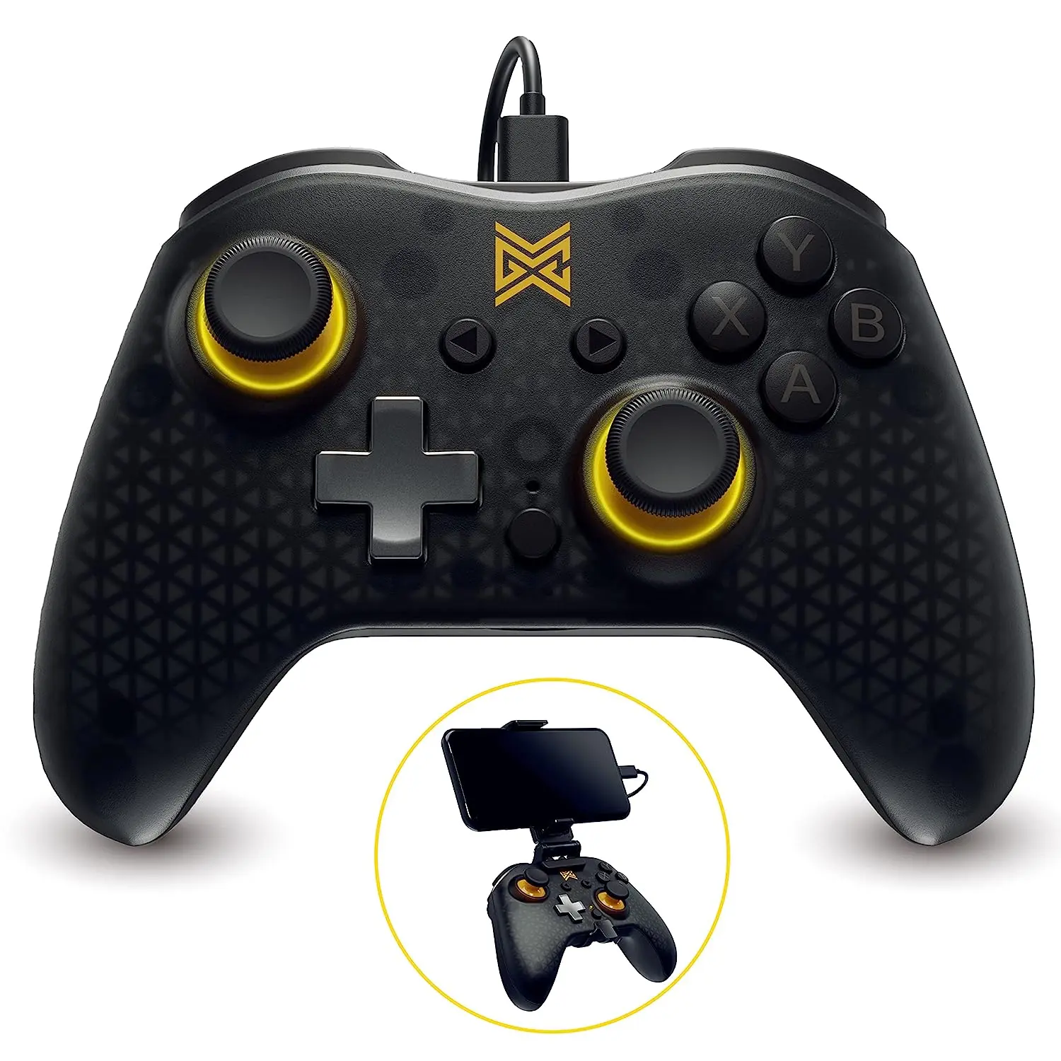 Mobile Gaming Corps SCORPA Compact Wired Controller for Android and Windows PC