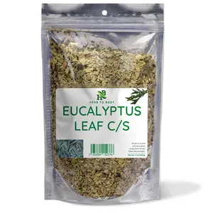 Eucalyptus Leaf Cut and Sifted - Dried Eucalyptus Globulus for Herbal Tea - 4 oz | Herb To Body