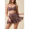 Pirouette Skort - Peppercorn