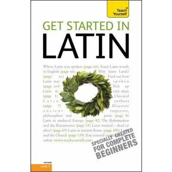 Used Get Started in Latin: Level 3 Teach Yourself Workbook & Tutorial (Paperback) by GDA Sharpley