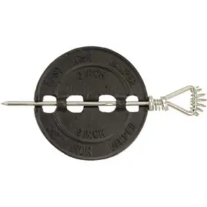 Imperial Manufacturing BM0242 4 in. Cast Iron Damper