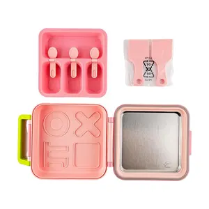 KAWASIMAYA Oxπ Sealing Ice Cream Maker for  Yogurt Ice Cream Easy to Use Pink