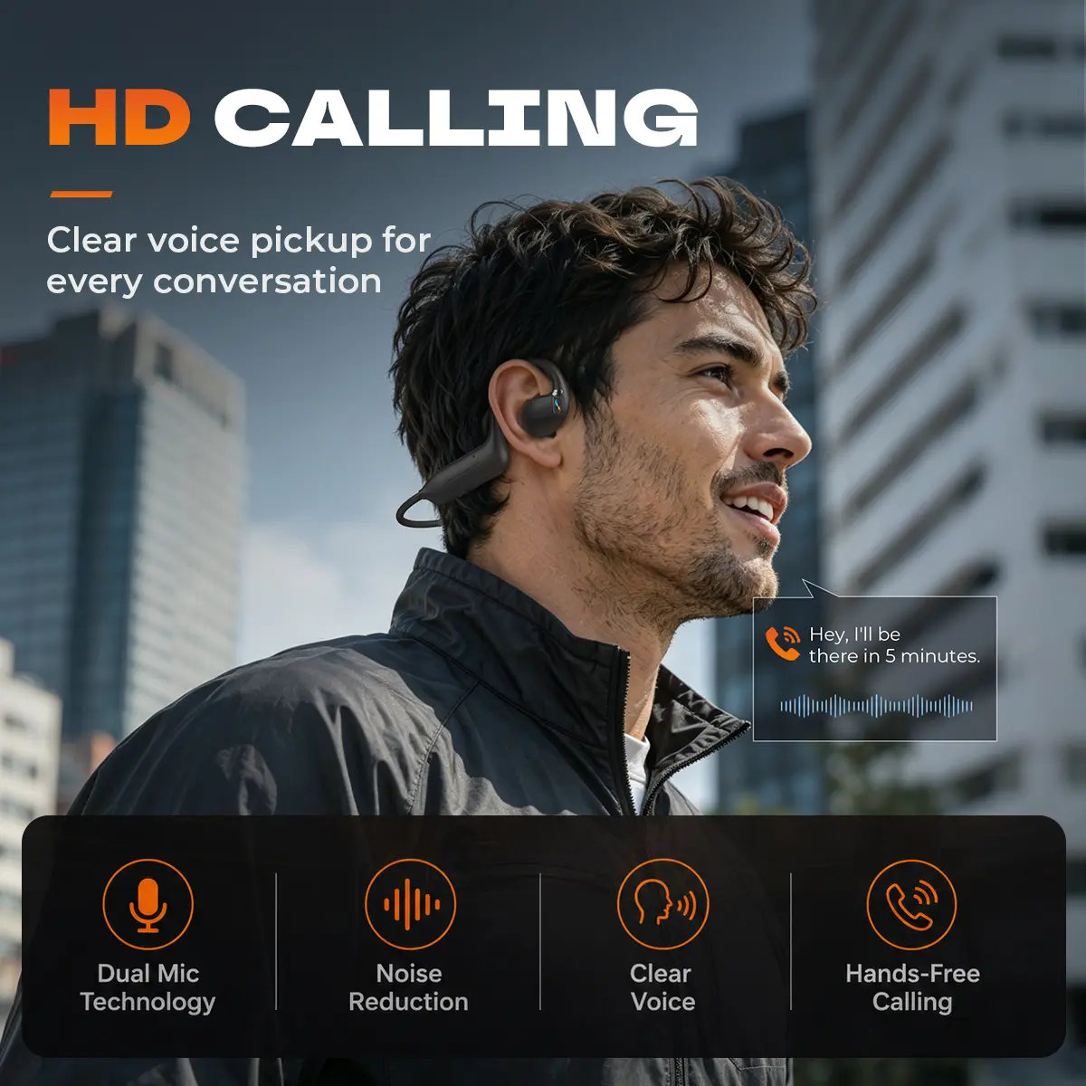 E12 Bone Conduction Bluetooth Headphones With 8MP EIS Stabilized Camera, 160+ Languages Instant Translation, Touch & Button Control, IP54 Waterproof Wearable Headset For Outdoor Cycling Vlog Recording Sports & Daily Communication