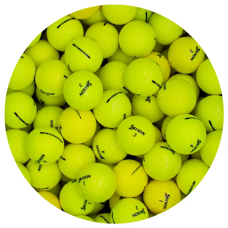 Srixon Mix Yellow - Mint Golf Balls