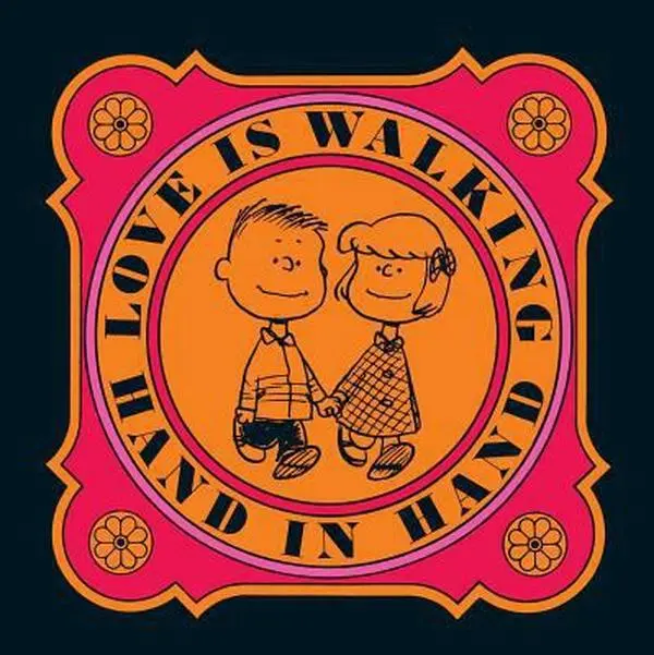 Used Romance Book - Love is Walking Hand In Hand (Peanuts®) by Charles M. Schulz, Hard Cover, English, Perfect Gift for Valentine's Day, Anyone