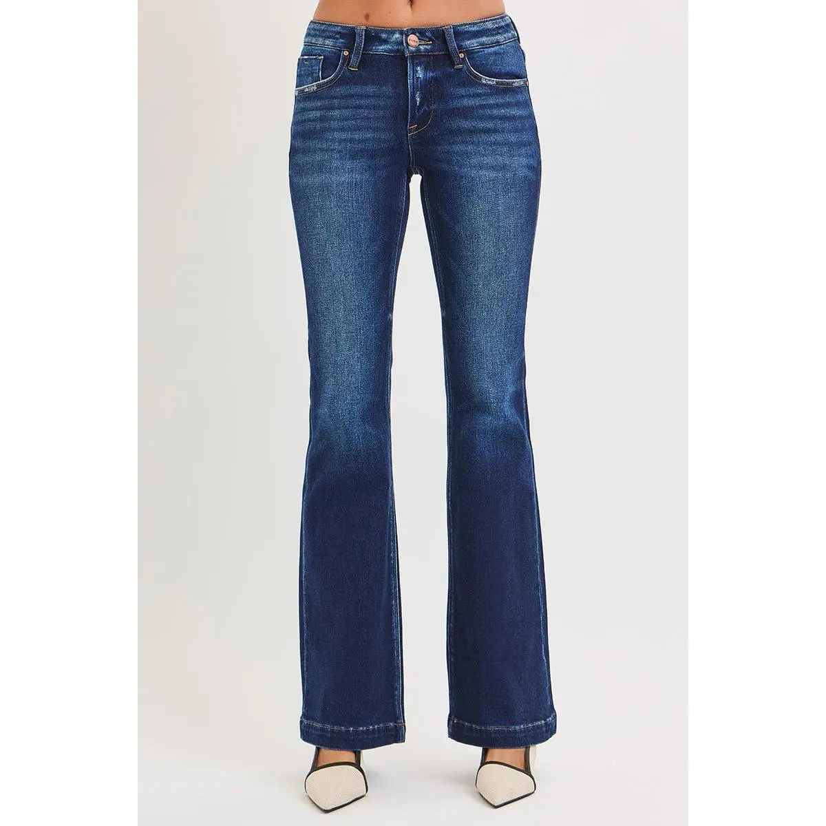 J21 Eleven By Risen Dark Wash Bootcut Jean
