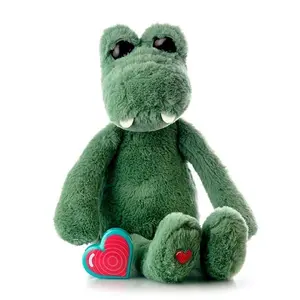 Crocodile - Keepsake Kit with Recordable Heart - Soft 15 Inch Plush Toy for Expecting Mothers, Plays Baby's Heartbeat with Each Hug