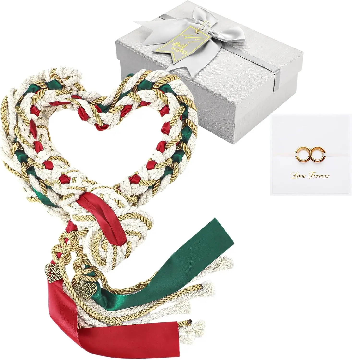 ReliThick Wedding Lasso Handfasting Cord for Wedding Ceremony Rustic Lasso Lazos Cord Traditional Catholic