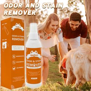 2-in-1 deodorizing & stain removal spray – instantly eliminates odors & lifts stubborn stains – perfect for shoes, clothing, upholstery & car interiors – fast-acting, no-rinse formula for a fresh & clean home – safe for families, kids & pets