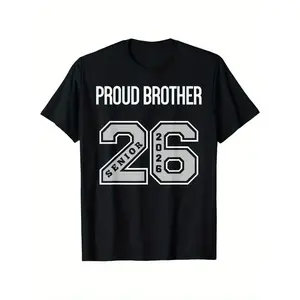PROUD BROTHER 2026 SENIOR CLASS OF 26 PROUD BRO JERSEY 2 T Shirt