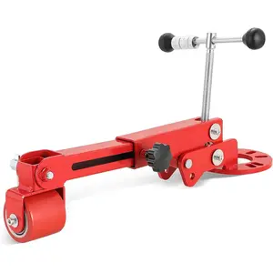 Roller Wheel Arch Flaring Former Extending Reforming Tool, Heavy Duty Wheel Arch Roller Flaring Former for Automobile (Red)