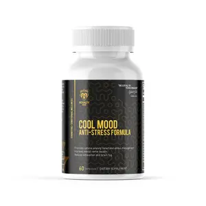 Royalty One Anti-Anxiety Supplement for Improved Nerve Health, Stress Relief, Brain Fog Reduction, and Decreased Exhaustion - 60 Capsules - Edible Healthcare Dietary Fitness