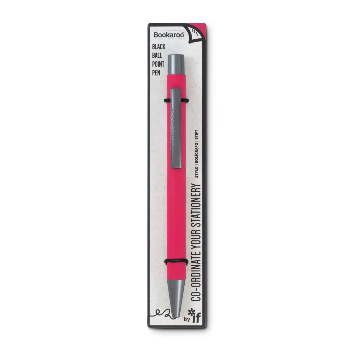 If USA  Bookaroo Pen, Hot Pink