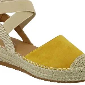 Women’s mustard yellow clog slip in fashionable Footwear
