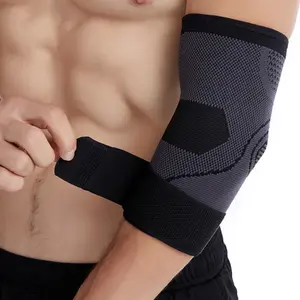1 PC Elbow Brace Compression Sleeve for Joint and Wrist Support, Adjustable Sports and Epicondylitis Braces
