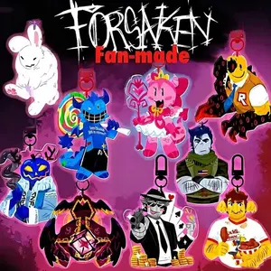 FORSAKEN Keychain, Perfect For Bags, Keys, Or Gifts. Great For Daily Use Or As Thoughtful Little Gifts For Your Friends And Yourself