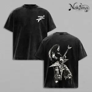 Vintage Dimebag Darrell Abbott PANTERA 3.03 Heavy Metal Unisex Rock Band Cotton T-Shirt, Y2K Outfits Top Menswear Clothing Pantera Merch, Pepper Comfort Colors