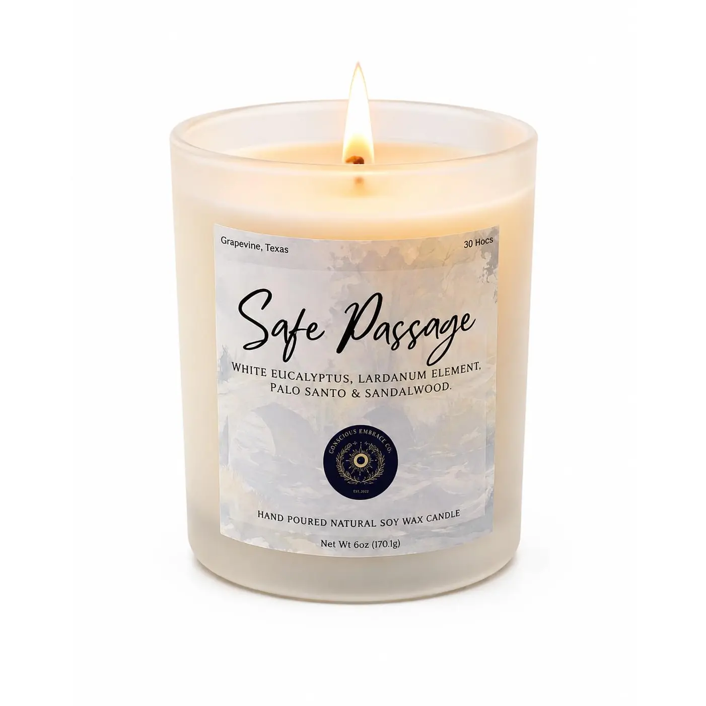 Safe Passage – Hand-Poured Artisan Soy Wax Candle
