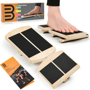 Ankle Strengthener & Single Leg Balance Board, Foot Strengthener for Plantar Fasciitis & Achilles Tendonitis, Physical Therapy, Sprain Recovery & Arch Support