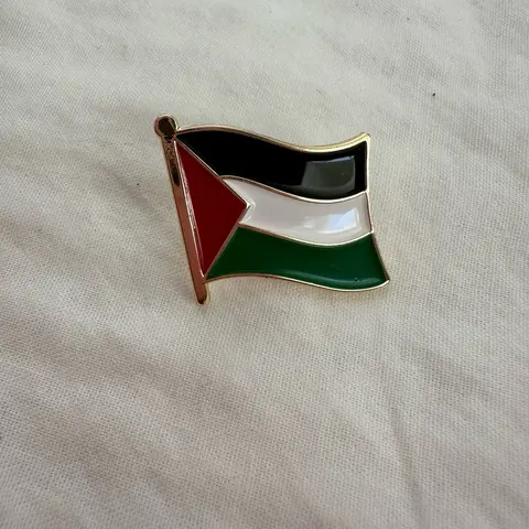 Palestine Flag enamel pin