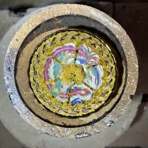 Handmade porcelain Jianzhan cup, teacup, drinking cup,kiln masterpiece LIN XING 22