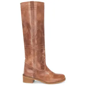 Dico Copenhagen Ann Western Stitch Gaucho Boot in Cognac