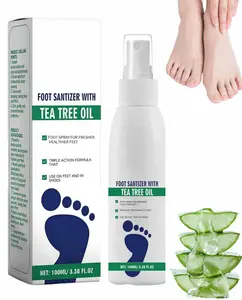 Foot Care Liquid, Moisturizing Hydrating Tree Oil for Foot Care, Foot Care Spray for Women & Men, Tea Tree Oil Foot Care Product for Daily Use, Foot Moisturizer Foot Cream Liquid