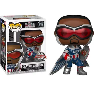 Captain America #819 Special Edition Sticker Funko Pop! Marvel Studios The Falcon And The Winter Soldier