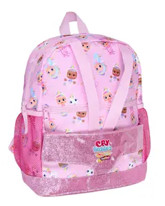 Cry Babies Magic Tears Characters Baby Doll Carrier Dual Compartment Backpack 12"