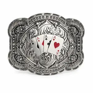 Lucky Ace Rodeo Belt Buckle