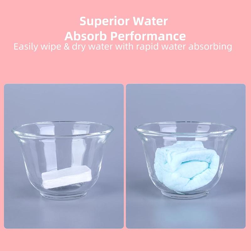 Disposable compressed towel tablets — portable, compact face towels suitable for home use, camping, hiking, travel, picnics, and gym workouts. Ideal for on-the-go hand cleansing, facial cleansing, and makeup removal. 1 pack, 30 count, size 9.4″ × 11.8″.