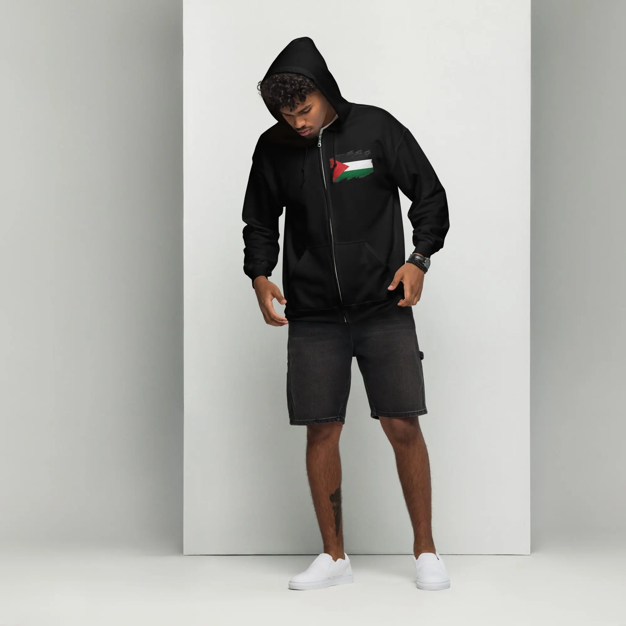 Casual Free Palestine Streetwear Hoodie