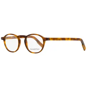 Zegna Oval Eyeglasses EZ5144 053 Blonde Havana 48mm 5144