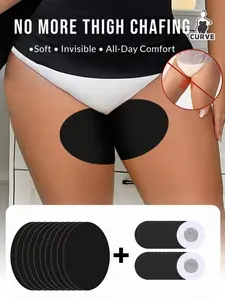 "30PCS Anti Chafing Thigh Pads Set - Invisible Soft Thigh Chafing Sticker, High Viscosity Skin Friendly Anti Wear Patches, Suitable for Thighs, Calves, Knees, Armpits, Perfect for Running, Walking, Sports"
