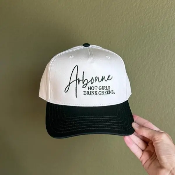 Arbonne Hot Girls Drink Greens hat