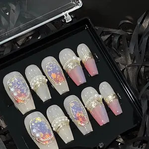 Alexandrite Studio Press On Nails --- Exotic Girl