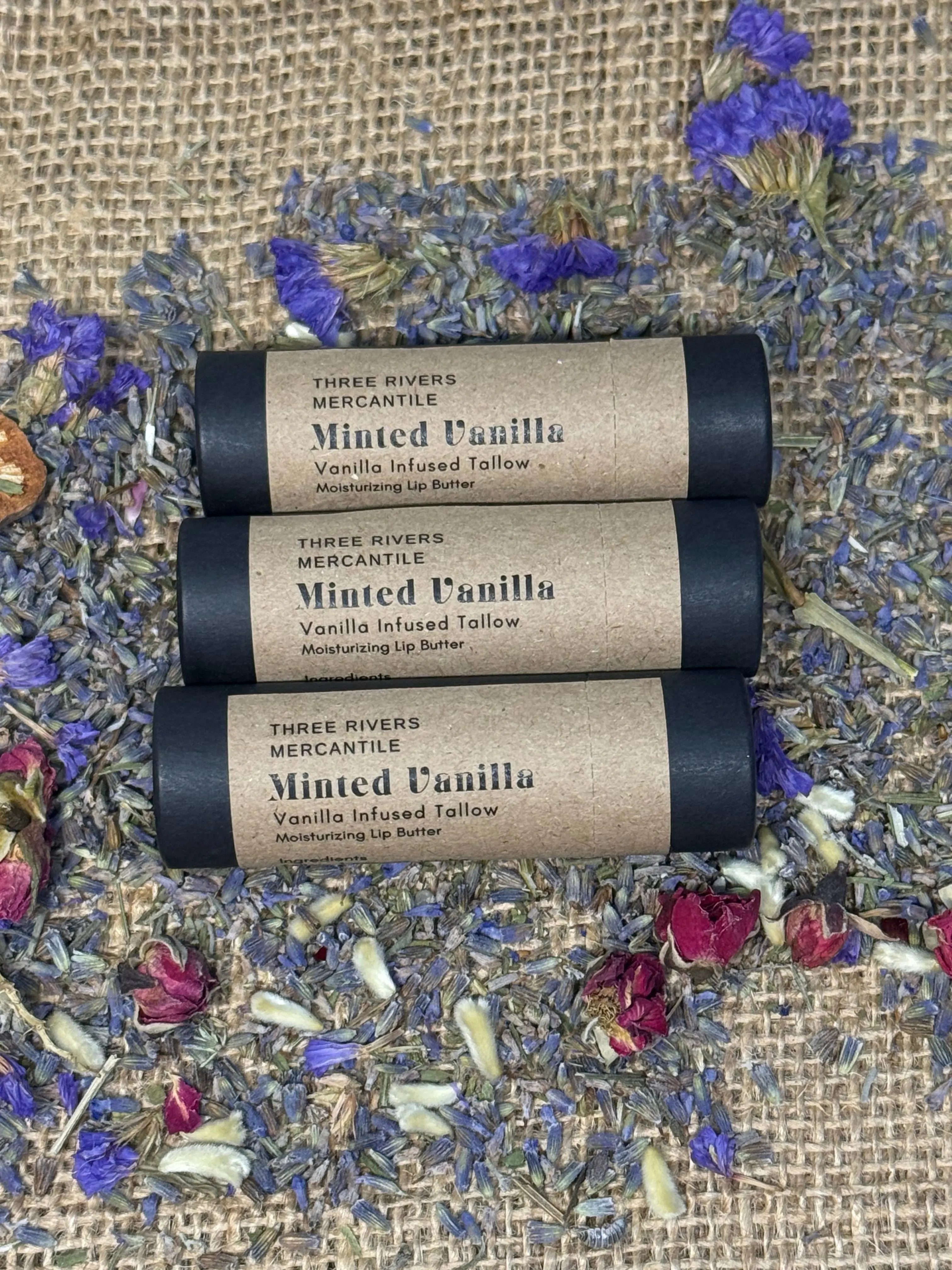Minted Vanilla Tallow Lip Butter