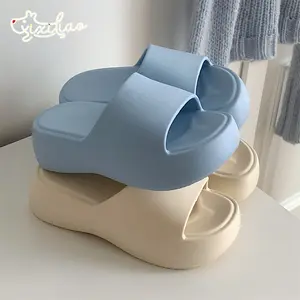 Cloud Slippers Women Men Thick Sole Slides Higher Platform Sandals EVA Comfy Soft Indoor Outdoor Shower House Footwear Casual Walking Shoes