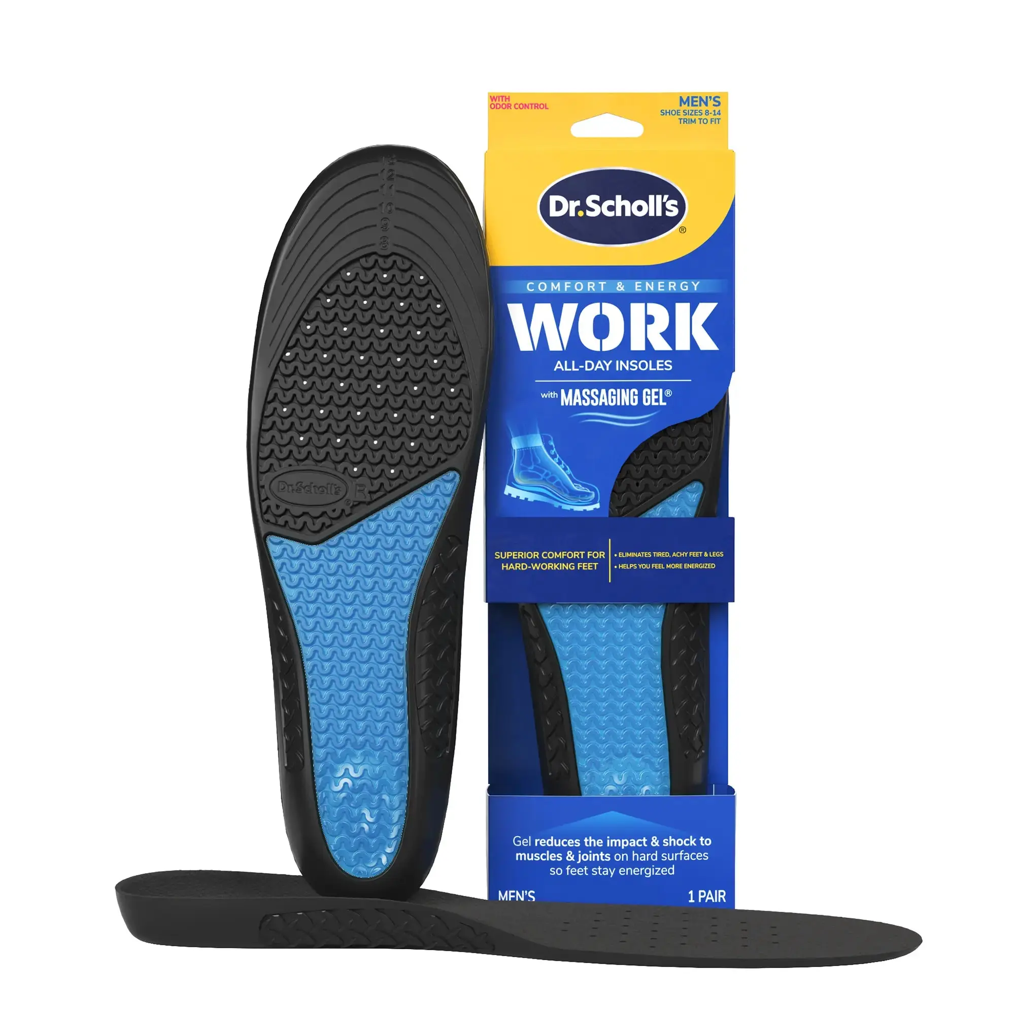Dr Scholl's Work Insoles with Massaging Gel® Dr Scholl's Work Insoles with Massaging Gel®
