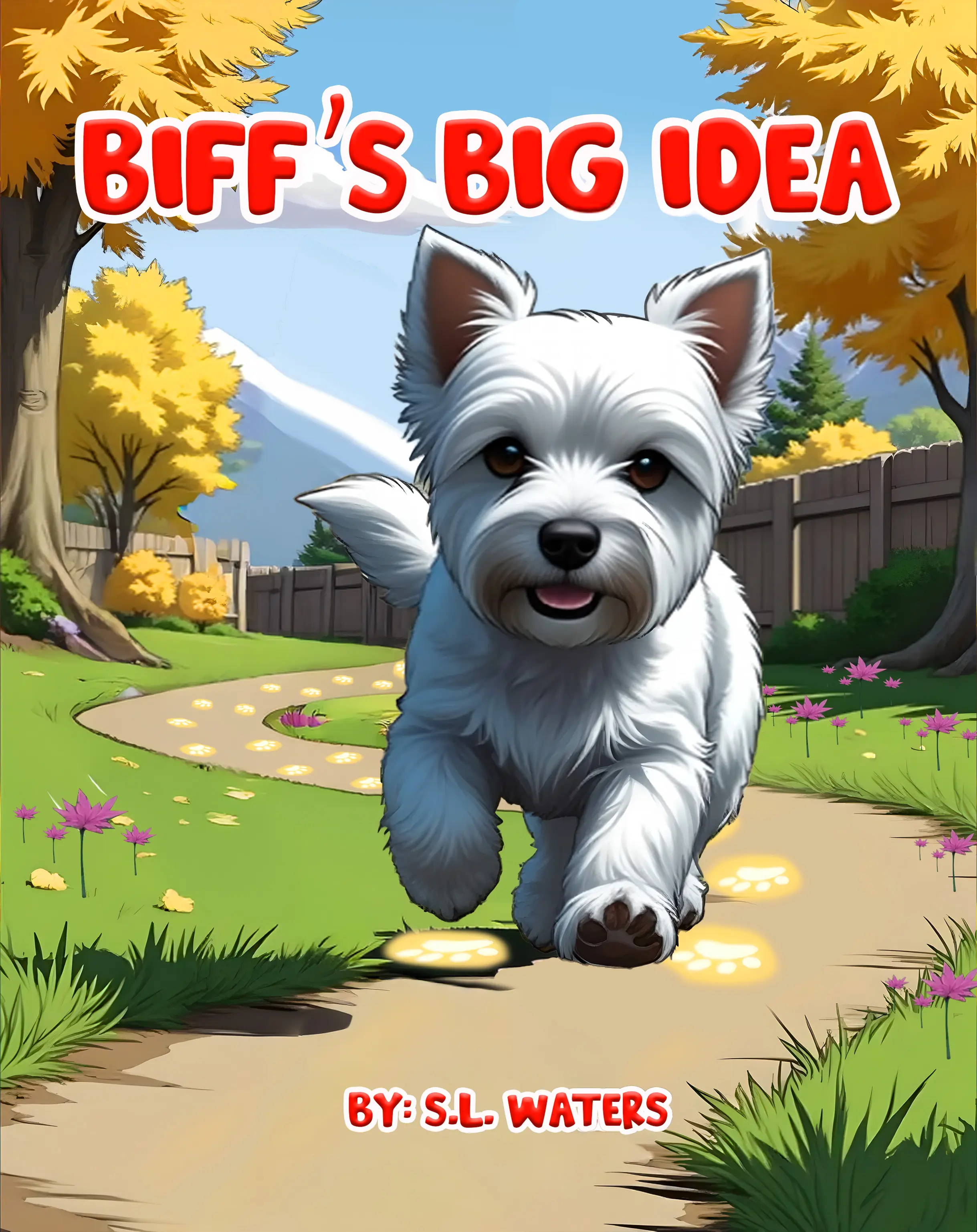 Biff's Big Idea - Special Author's Edition, Limited Release, Signed Copy, Vibrant Rhyming Story, 24 Full-Color Pages, Perfect for Bedtime & Classroom Story Time, Inspiring Confidence in Kids