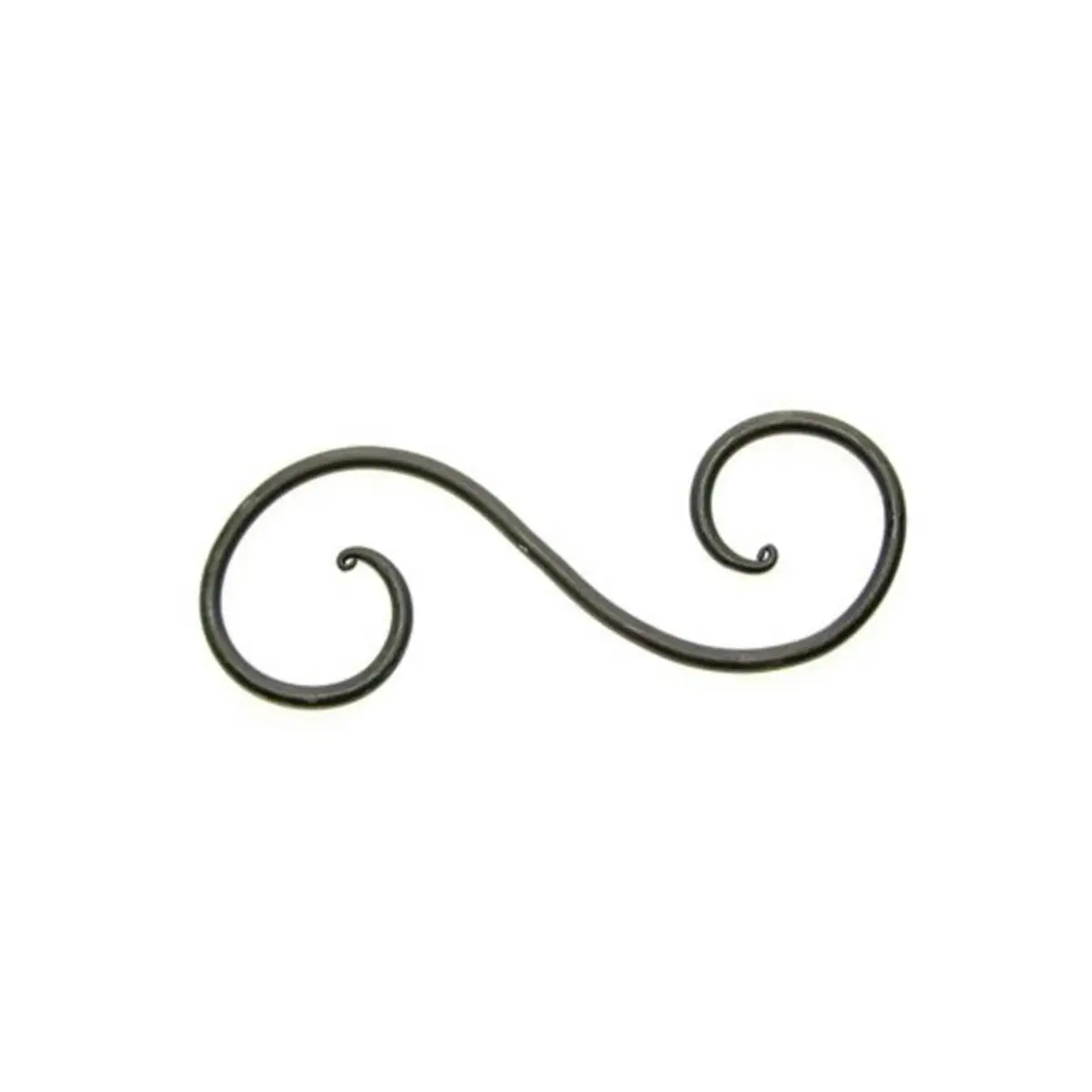 212 MAIN 6 in. S-Shape Heavy-Duty Black Hangable Hangers, Hardware Fastener for Plant Hanging Applications