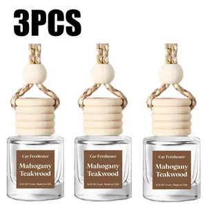 Car Air Fresheners Hanging Scent Oil Diffuser,8ML Nature Frangrance Friut Juciy Perfume Last Long Time With Three Scents For Car & Live Gifts Springtok