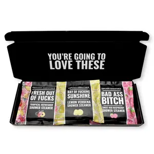 Explicit Essentials Shower Steamer 3-Pack, Aromatherapy Gift Set For Women