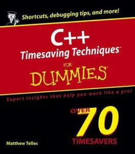 USED-C++ Timesaving Techniques For Dummies by Matthew Telles (Paperback)